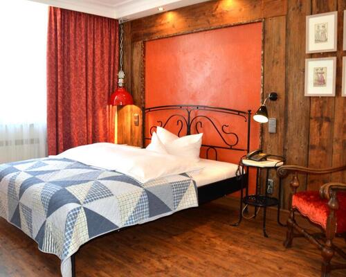 Einzelzimmer Komfort im Ringhotel Alpenhof in Augsburg, Schwaben