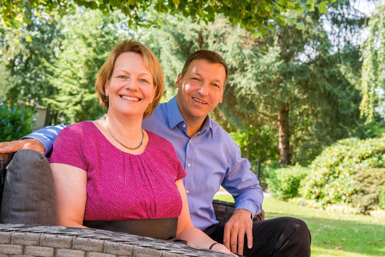 Gastgeber Susanne und Josef Ostler