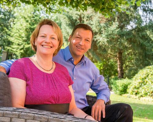 Gastgeber Susanne und Josef Ostler