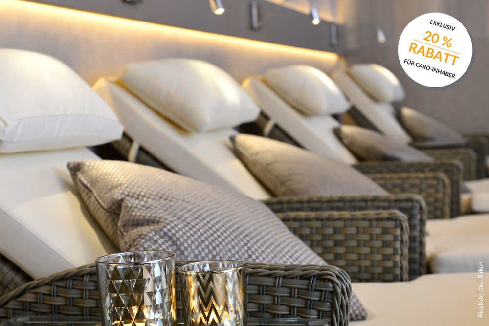 Enjoy pure relaxation at the Ringhotel Drei Birken in Bad Rothenfelde