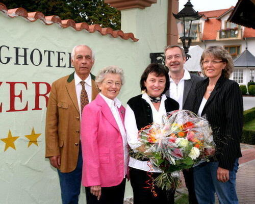 40 Jahre Betriebsjubiläum, Ute Weik, Ringhotel Winzerhof Rauenberg, 40 Jahre Ringhotels